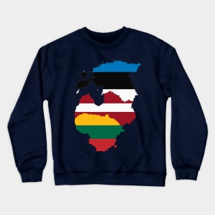 The Baltic Countries Crewneck Sweatshirt